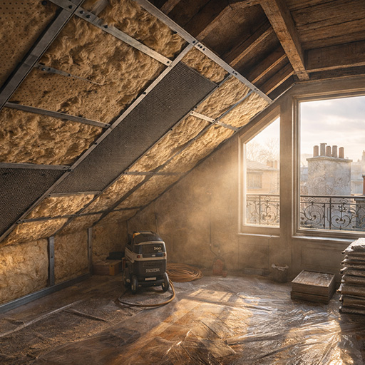 Isolation_thermique_et_phonique_paris Peinture intérieure et extérieure